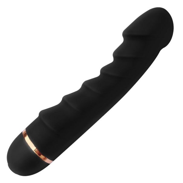 Silikonový vibrátor s 20 vibračními režimy Voděodolné vibrační dildo Erotická hračka pro ženy 16,3 x 4 cm 1