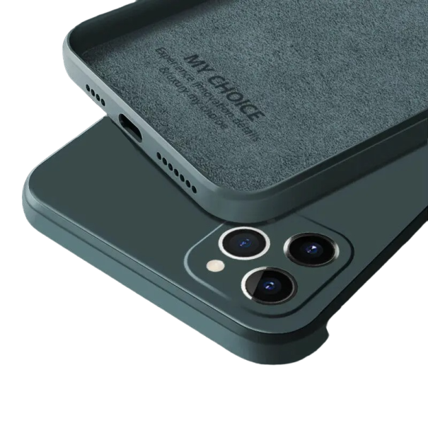 Silikonowe etui ochronne do telefonu Samsung Galaxy S22 Ultra B2021 zielony