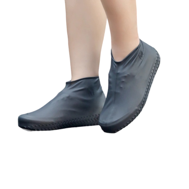 Silikonowe ochraniacze na buty czarny M