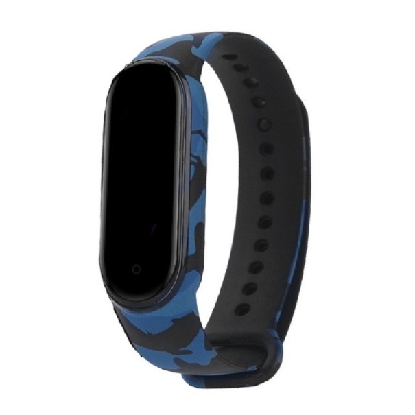Silikonrem till Xiaomi Mi Band 5/6 med T853-motiv 18