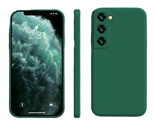 Silikonskydd för Samsung Galaxy S20 FE 2022 grön