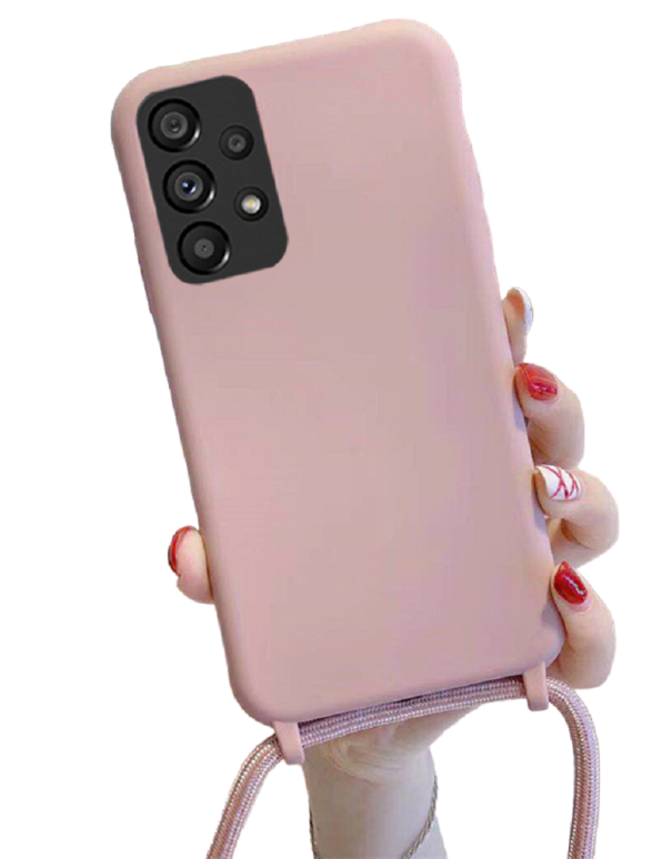 Silikonskydd med sladd för Samsung A54 5G