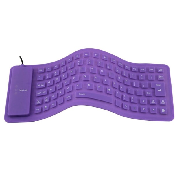 Silikontangentbord K339 lila