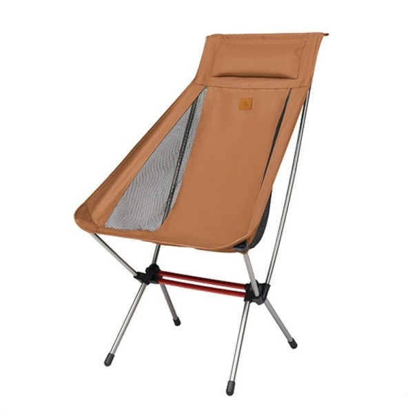 Silla de pesca plegable ultraligera 44 x 46 x 103 cm Capacidad de carga 120 kg Silla de pesca compacta Silla de camping Silla ligera para exteriores caqui