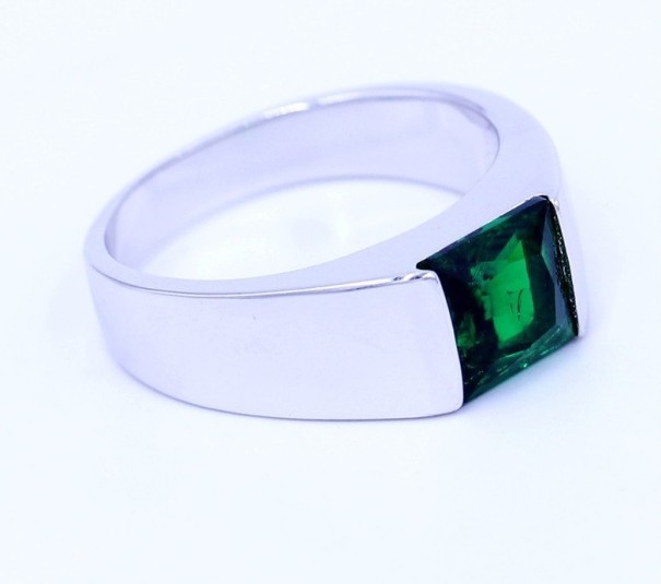 Silvervigselring för män