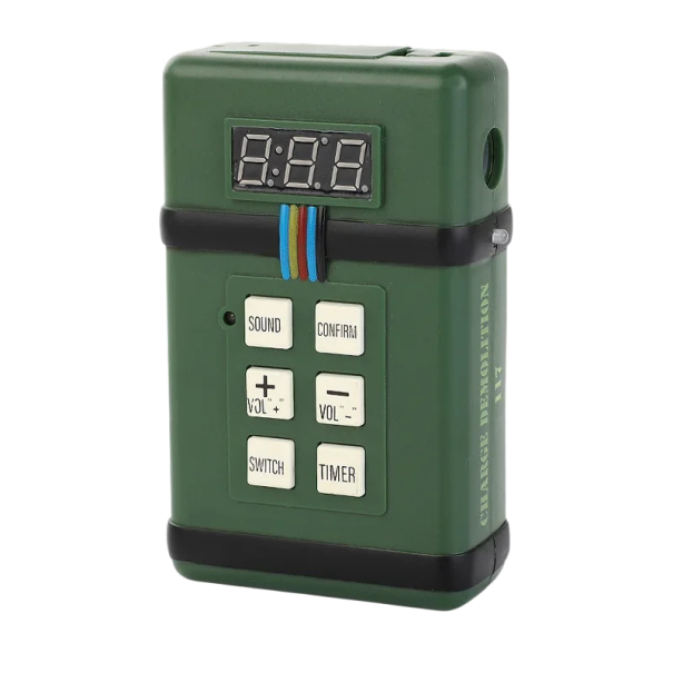 Simulatie tactisch speelgoed 7 x 3,4 x 11 cm Kinderspeelgoed met licht- en geluidseffecten en rookeffect na het toevoegen van water Interactieve actieaccessoire groen