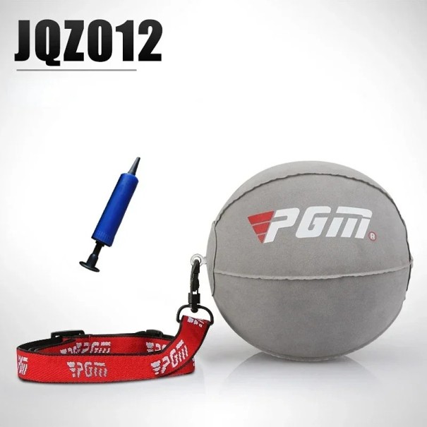 Simulator di golf gonfiabile PGM 78 x 15 x 15 cm Smart Ball Correttore della postura Strumento portatile per il colpo e la posizione delle braccia durante l'allenamento grigio