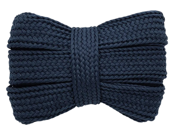Sireturi plate late 160x2 cm Poliester Sireturi pantofi extra lungi Adidași Accesorii de modă Îmbrăcăminte DIY Cusut albastru marin