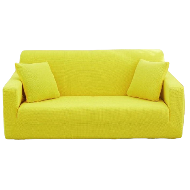 Sitzbezug gelb Sessel (90 - 130 cm)