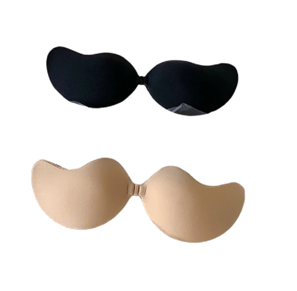 Självbärande självhäftande BH Osynlig push up BH Återanvändbar självhäftande BH