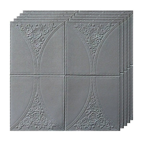 Självhäftande tapet för vägg 70 cm x 70 cm 5 st 23
