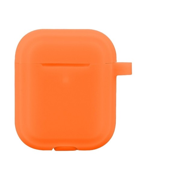 Självlysande skal till Apple Airpods fodral K2105 orange 1