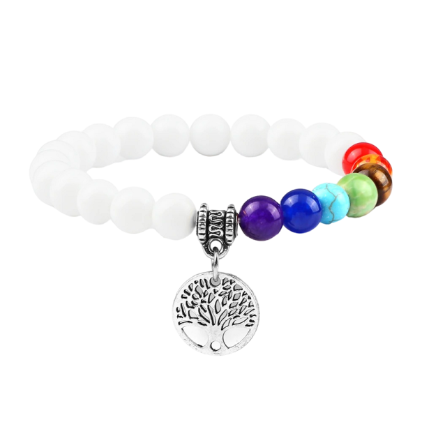 Sju Chakra Armband Z257