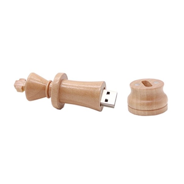 Skak USB-flashdrev hvid 64GB