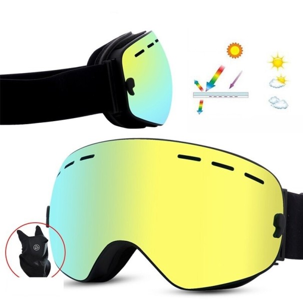 Ski Goggles yellow
