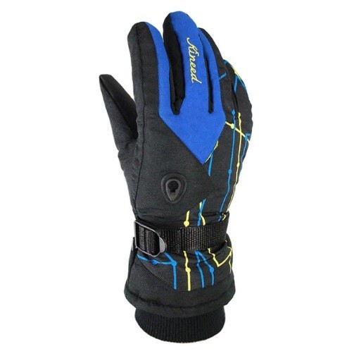 Skihandschuhe J2568 blau L