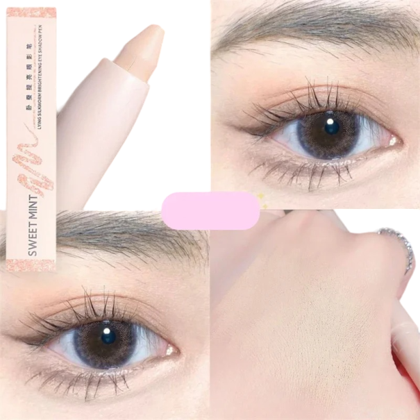 Skimrende cremeskygge Cremeskyggestift Ultrapigmenteret øjenblyant Highlighter Vandfast 14