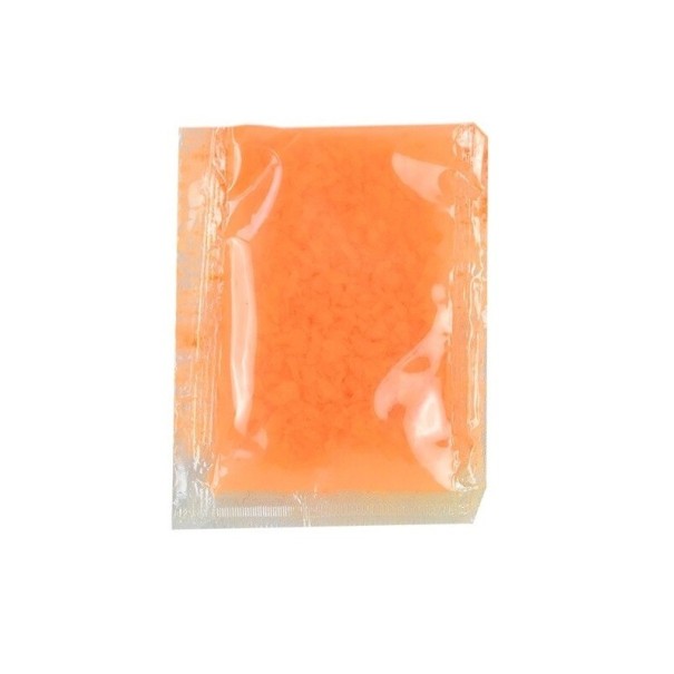 Skinnende dekorative krystaller orange L