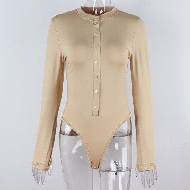 Skjortkroppar för kvinnor beige M