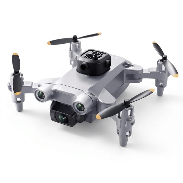 Skladający się mini dron V30 z podwójną kamerą 4K HD i WiFi FPV 12 x 10,5 x 4 cm Pilot z miejscem na akcesoria i uchwytem na telefon Do szary