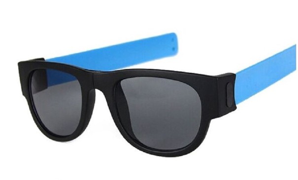 Składane okulary przeciwsłoneczne niebieski