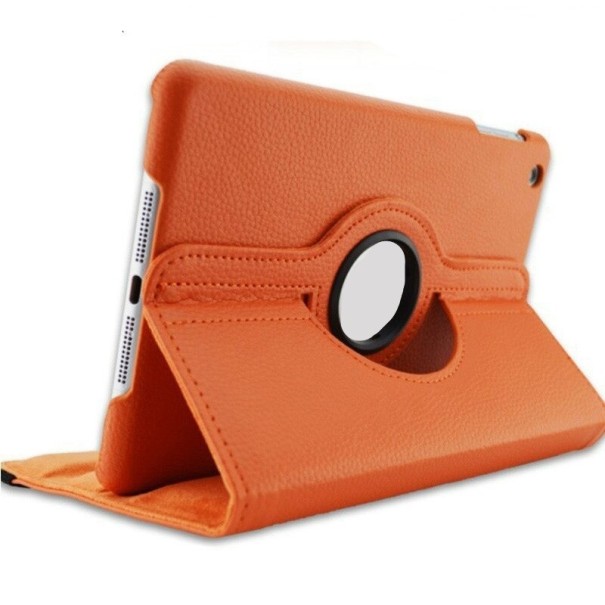 Skórzane etui do Apple iPad Air / Air 2 pomarańczowy