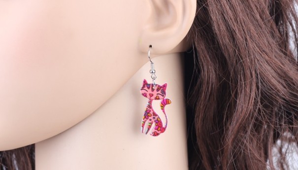 Σκουλαρίκια - γάτα J2924 4