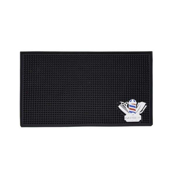 Skridsikker måtte til frisørværktøjer Let at rengøre silikone måtte 34 x 0,5 x 23,5 cm 1