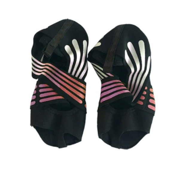Skridsikre yogasokker rosa 38