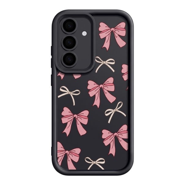 Skydd för Samsung Galaxy S26+ Med motiv av rosetter Silikonfodral för mobil Telefonfodral Samsung S26 Plus Bakre skydd Kameraskydd svart