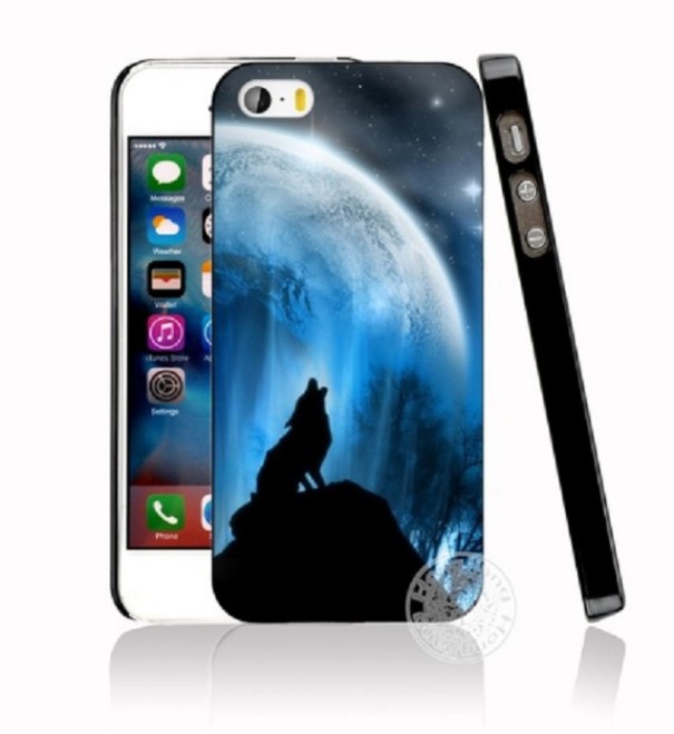 Skyddsfodral för iPhone - Wolves 5S 7