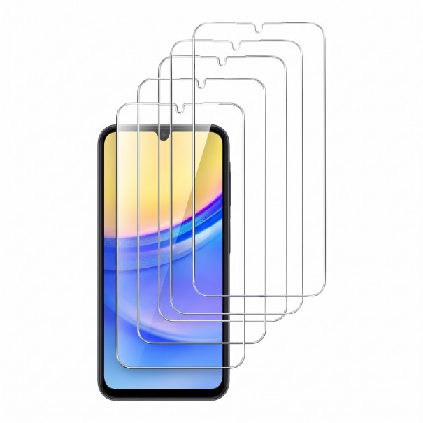 Skyddsglas Samsung Galaxy A55 Repellent mot repor Lätt installation utan bubblor 3 st Härdat glas 9H Genomskinligt Skärm skydd för mobil 1