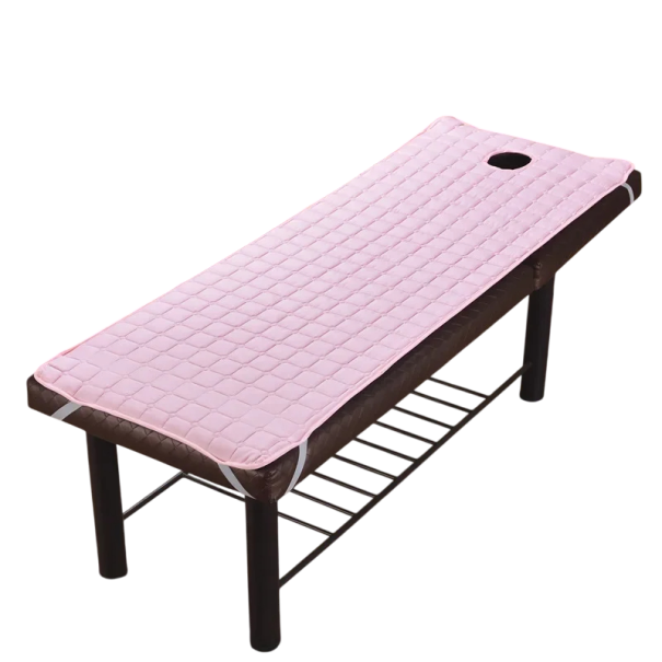 Skyddsöverdrag för massagestol 185x70cm med ansiktsöppning Elastiskt hygieniskt överdrag SPA Cosmetics Wellness Bekvämt material som andas