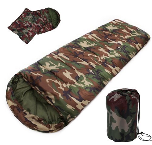 Slaapzak in militaire stijl