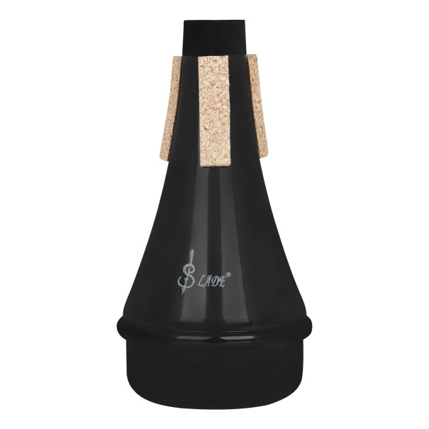 SLADE Trumpet Mute Black Aluminium Mute with Soft Interface for Beginners Universal Mute for Trumpet with Quiet Clear Sound 1