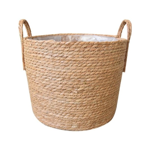 slamený kvetináč 5