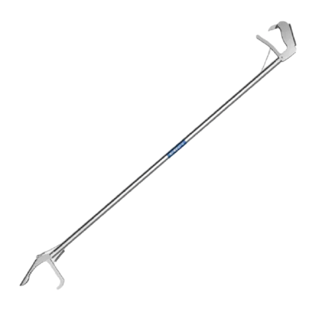 Slangefangsttang 120 cm herpetologisk tang i rustfrit stål, foldbar tang 1