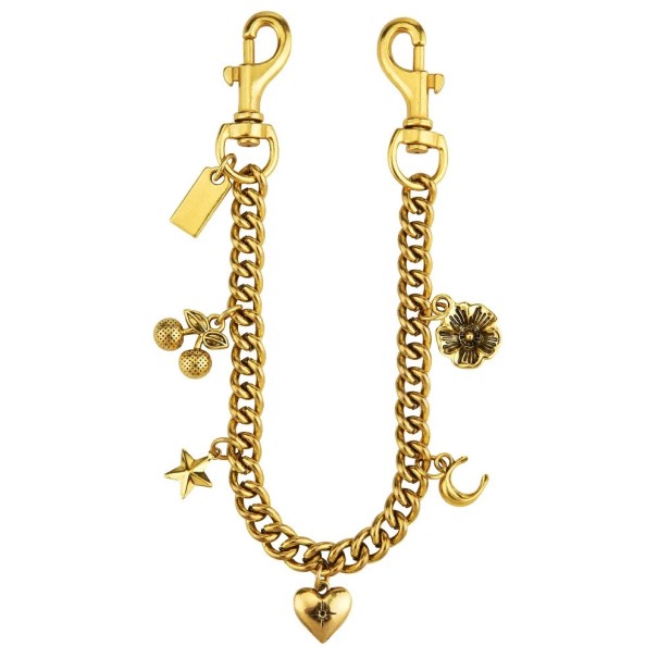 Sleutelhanger Metaallegering Meer Kleine Schattige Bedels Decoratieve Metalen Versiering voor Sleutels Handtas Rugzak Stijlvol Cadeau voor Kinderen goud