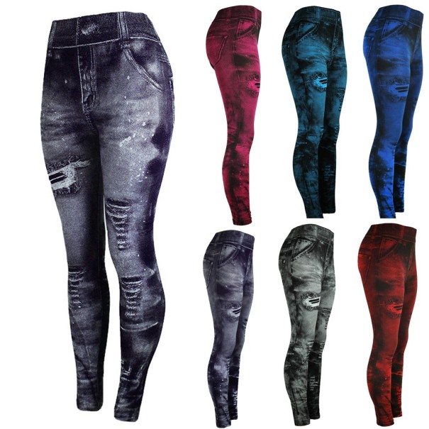 Slimmade jeans för kvinnor