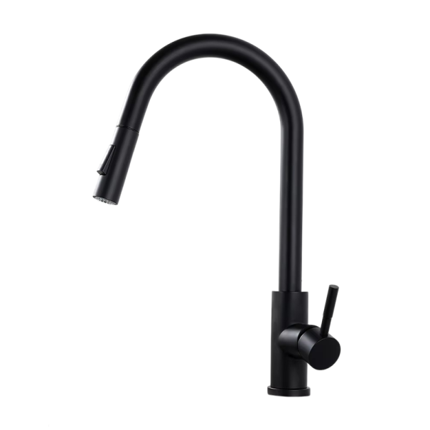 Slimme aanraakkeukenkranen sensor G1/2 395x220x195 mm Moderne keukenkraan met contactloze bediening voor waterbesparing zwart