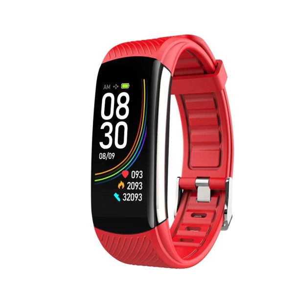 Slimme fitnesshorloge K1214 rood