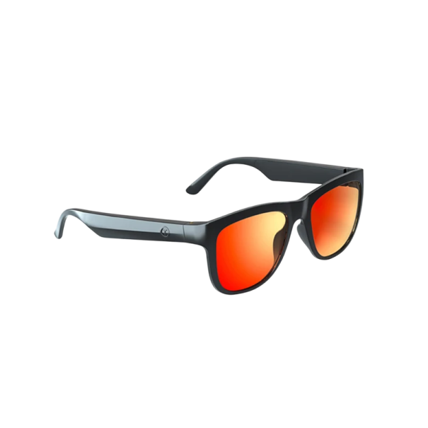 Slimme zonnebril met Bluetooth-oordopjes en microfoon UV400 Gepolariseerde lenzen Draadloos bellen Muziek Sportieve stijl rood