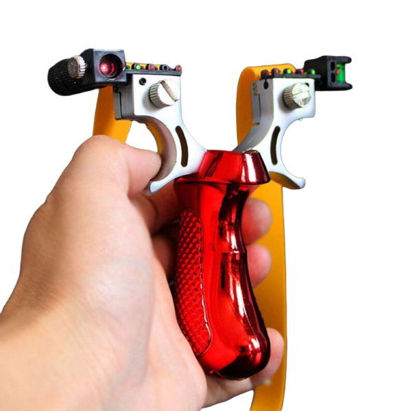 Slingshot med laser röd