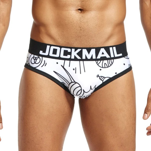 Slips pour hommes - Univers blanc M
