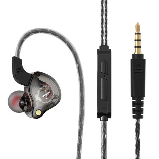 Slúchadlá 3.5mm jack K1652 čierna
