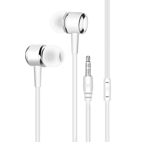 Slúchadlá 3.5mm jack K1725 biela