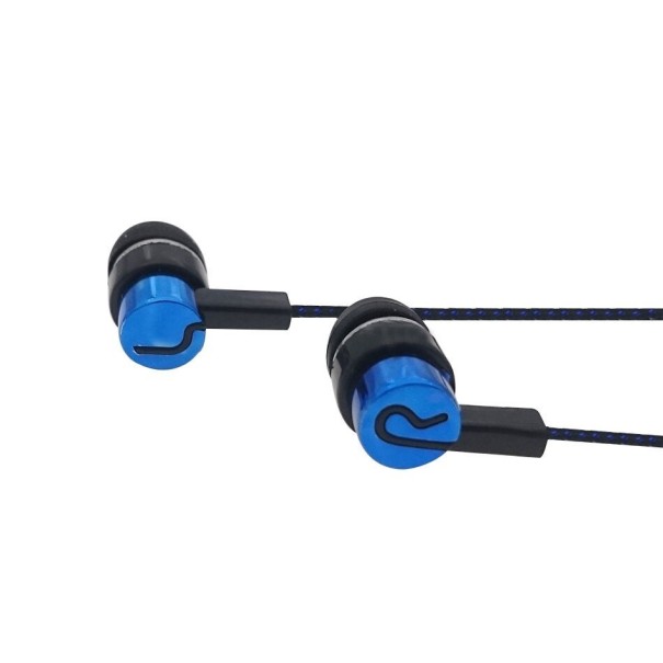 Slúchadlá 3.5mm jack K1977 modrá