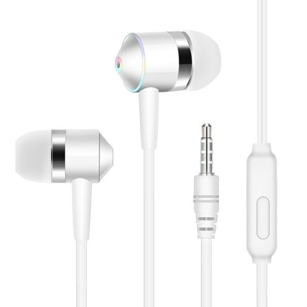 Sluchátka 3.5mm jack K2023 bílá