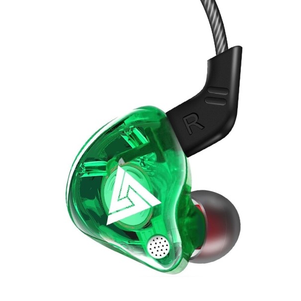 Sluchátka s mikrofonem K2007 zelená
