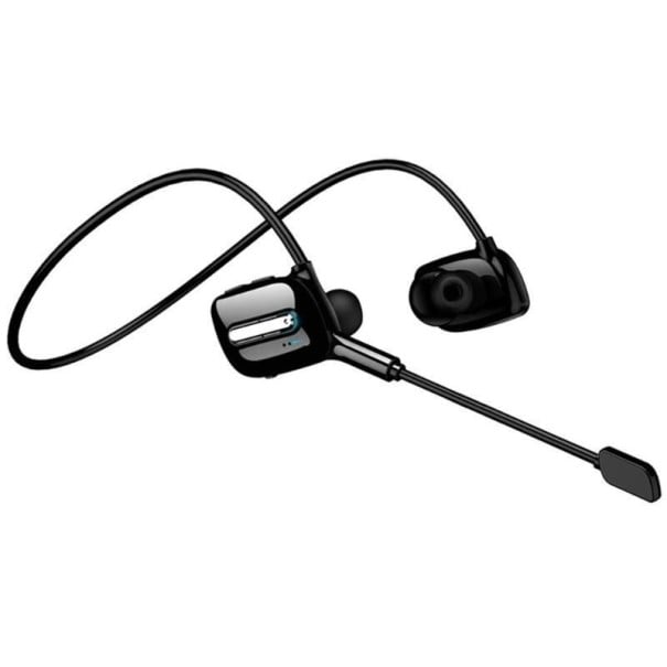 Słuchawki Bluetooth douszne z mikrofonem na ramieniu Do rozmów i muzyki Bluetooth 4.1 Zasięg 10 m Zakres częstotliwości 20 Hz do 20 kHz Czarny 1